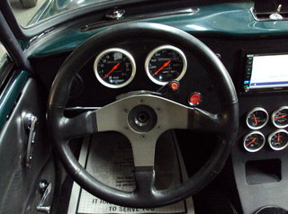 Illustration for article titled This Skyline-Powered Triumph TR6 Is Anglo-Japanese Lunacy